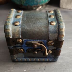 Blue Trinket Box